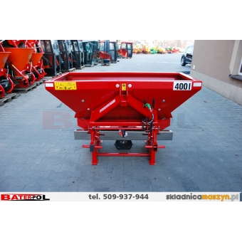 Rozsiewacz nawozów dwutarczowy TYTAN 400L 